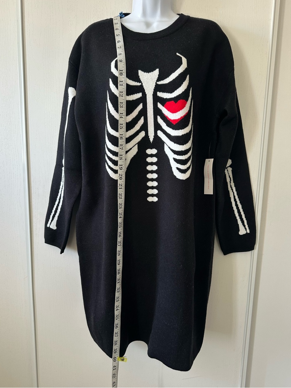 ModCloth Women’s Black The Love Remains Long Sleeve Sweater Dress- Size XL - Picture 10 of 10